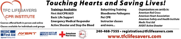 TFC Lifesavers banner ad – Touching Hearts and Saving Lives!