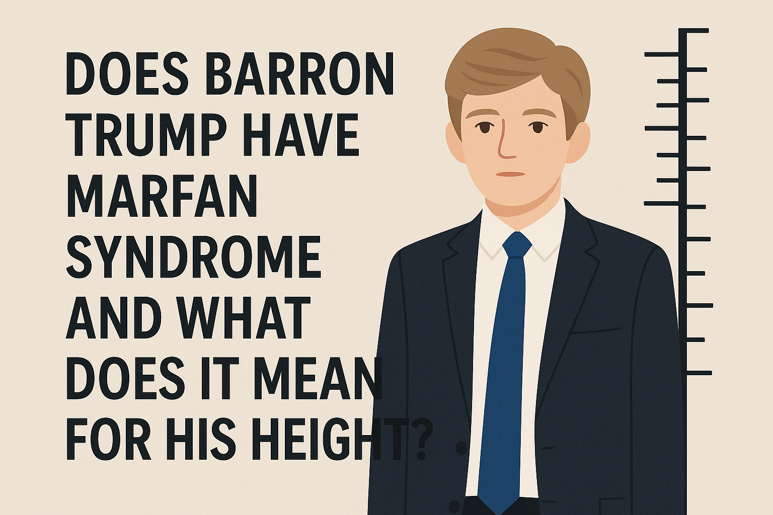 Does Barron Trump Have Marfan Syndrome and What Does It Mean for His Height?