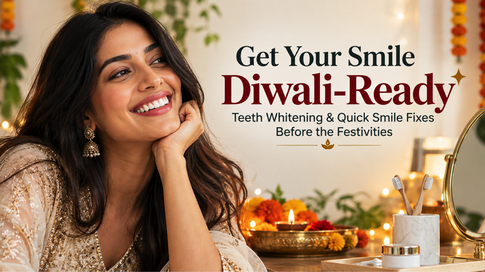 Teeth whitening cost Mumbai - Diwali smile preparation
